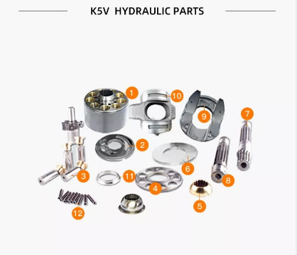 Kawasaki Series Hydraulic Pump K3V/K5V/K7V Parts With Spare Parts Repair Kit(3) K5V-Kawasaki-Series.jpg