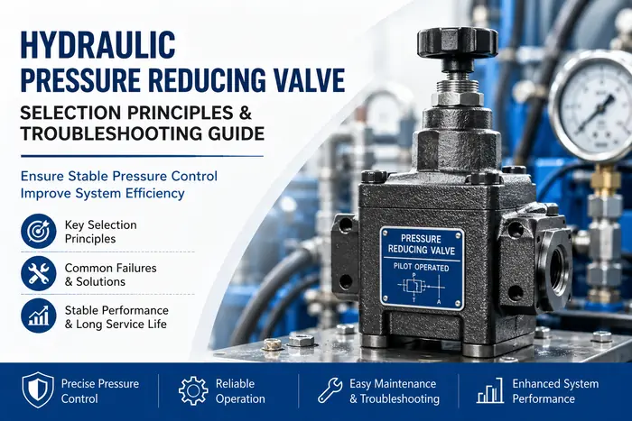 Selection Principles and Troubleshooting of Hydraulic Pressure Reducing Valves