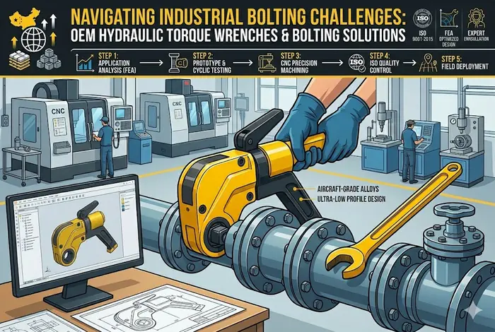 OEM Hydraulic Torque Wrench Manufacturer China | Custom Bolting